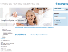 Tablet Screenshot of intercoop.ro